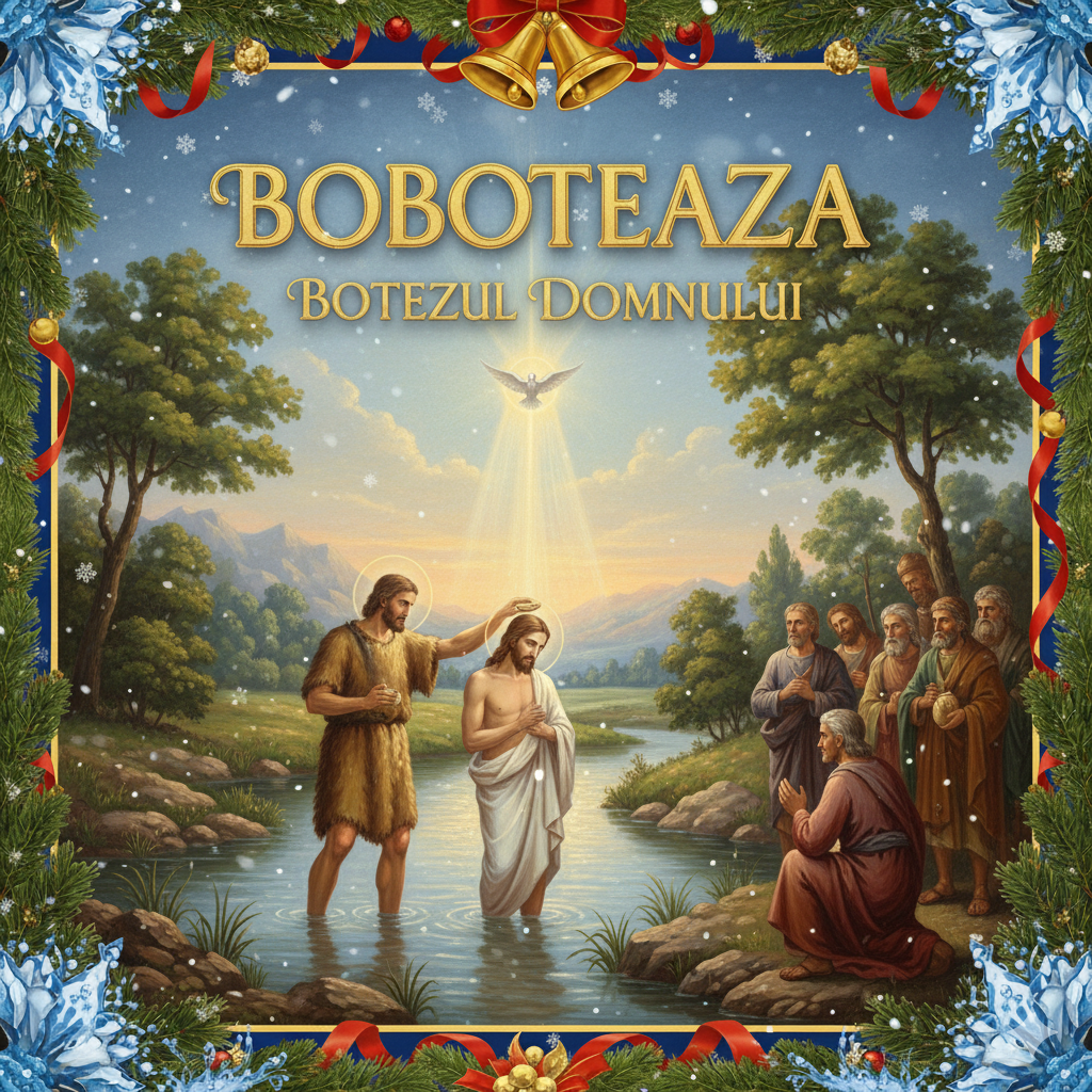 Boboteaza - Botezul Domnului în Iordan