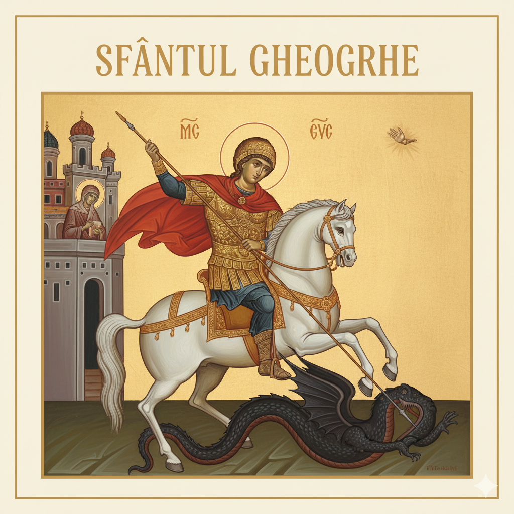 Sfântul Mare Mucenic Gheorghe - Purtătorul de Biruință