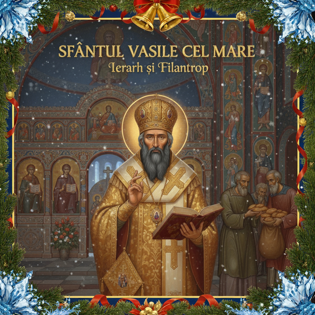Sfântul Vasile cel Mare - Arhiepiscopul Cezareei Capadociei
